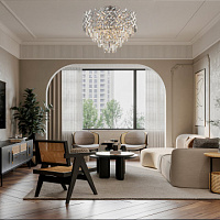 Потолочная хрустальная люстра Arte Milano 378019/9/50/570 CR