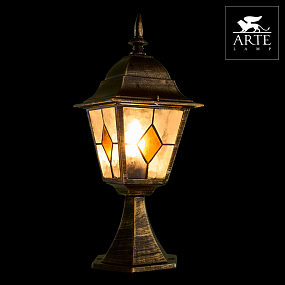 Настольный уличный светильник Arte Lamp BERLIN A1014FN-1BN