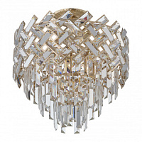 Потолочная хрустальная люстра Arte Milano 378019/6/50/390 GD
