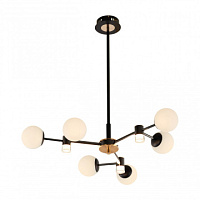 Подвесная светодиодная люстра Arte Milano 277010/6 BK/GD