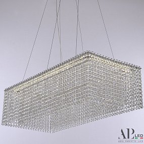 Хрустальная подвесная светодиодная люстра APL LED Sicilia SH05.74.A.Ni.4000