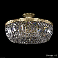 Хрустальная потолочная люстра Bohemia IVELE Crystal 19041/45IV G