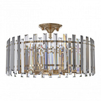 Потолочная хрустальная люстра Arte Milano 375209/6/80/490 GD