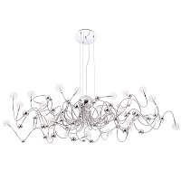 Большая люстра Crystal Lux MEDUSA SP30 CHROME