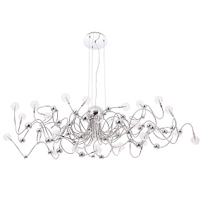 Большая люстра Crystal Lux MEDUSA SP30 CHROME