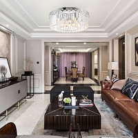 Потолочная хрустальная люстра Arte Milano 378909/8/50/580 CR