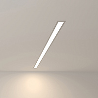 Линейный светодиодный встраиваемый светильник 103см 20Вт 4200К матовое серебро Elektrostandard 101-3