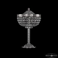 Хрустальная настольная лампа Bohemia IVELE Crystal 19281L6/25IV Ni