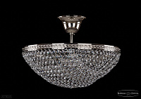 Хрустальная потолочная люстра Bohemia IVELE Crystal 1932/35Z/Ni