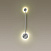 Настенный светодиодный светильник Odeon Light GENT 4339/8WLA