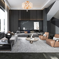 Потолочная хрустальная люстра Arte Milano 377019/5/50/390 GD