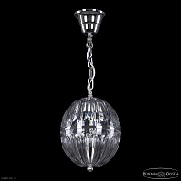 Хрустальный подвесной светильник Bohemia IVELE Crystal 5479/18 Ni Clear/M-1H