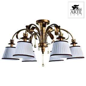 Люстра потолочная Arte Lamp BORGIA A8100PL-6GA