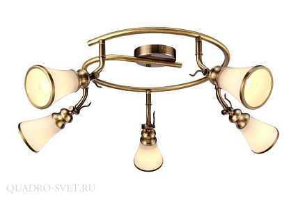 Спот Arte Lamp VENTO A9231PL-5AB