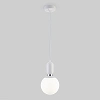 Подвесной светильник со стеклянным плафоном Eurosvet Bubble 50151/1 белый