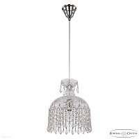 Хрустальный подвесной светильник Bohemia IVELE Crystal 14781P/22 Ni Drops