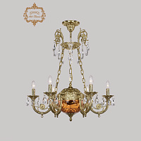 Хрустальная подвесная люстра Bohemia Art Classic 31.44.6.KR175SP.250IT.G.Sp.Amber.1B