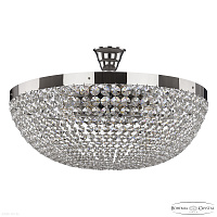 Хрустальная потолочная люстра Bohemia IVELE Crystal 19291/55NZ Ni