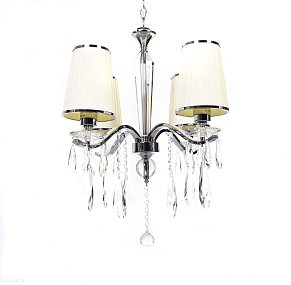 Подвесная люстра Lumina Deco ALESSIA LDP 1726-4 CHR