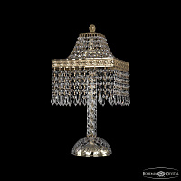Хрустальная настольная лампа Bohemia IVELE Crystal 19202L4/H/20IV G Drops