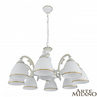 Подвесная люстра Arte Milano 340837/8 WT+G