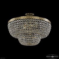 Хрустальная потолочная люстра Bohemia IVELE Crystal 19101/55IV G