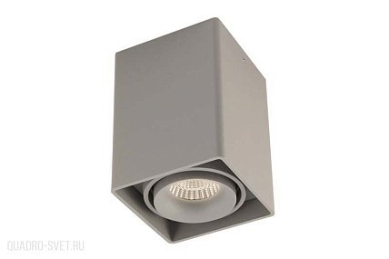 Накладной светильник Donolux Lumme DL18611/01WW-SQ Silver Grey