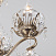 Подвесная люстра с хрусталем Eurosvet Teodore 10103/5 античная бронза/прозрачный хрусталь Strotskis