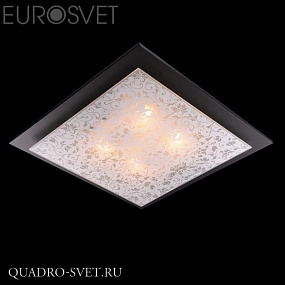 Потолочный светильник EUROSVET 2761 2761/4 венге
