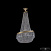 Большая хрустальная люстра Bohemia IVELE Crystal 19013/H2/100IV Pa