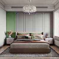 Подвесная хрустальная люстра Arte Milano 377019/8/300/570 CR