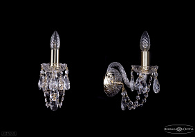 Бра хрустальное Bohemia IVELE Crystal 1402B/1/141G