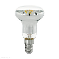 Светодиодная диммируемая филаментная лампа R60, 4W (E14), 2700K, 340lm, прозрачный EGLO LM_LED_E14 11764