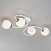 Потолочная люстра со стеклянными плафонами Eurosvet Tulia 30136/4 белый