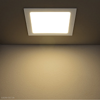 Встраиваемый потолочный светодиодный светильник Elektrostandard DLS003 18W 4200K