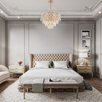 Подвесная хрустальная люстра Arte Milano 378019/7/300/470 GD