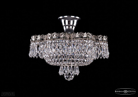 Хрустальная потолочная люстра Bohemia IVELE Crystal 1930/35Z/Ni