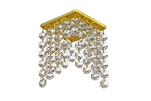 Встраиваемый хрустальный светильник Dio D'Arte Tayo GU10.5.14.8x8.717 G