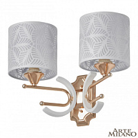 Бра Arte Milano 302097/2W Wh/Gd