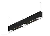 Подвесной светодиодный светильник 0,5м 12Вт 34° Donolux Eye-line DL18515S121B12.34.500BW