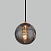 Подвесной светильник со стеклянным плафоном Eurosvet Juno 50207/1 дымчатый