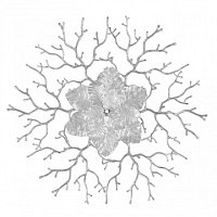 Потолочная люстра Arte Milano 23312.850.7.G9 CR