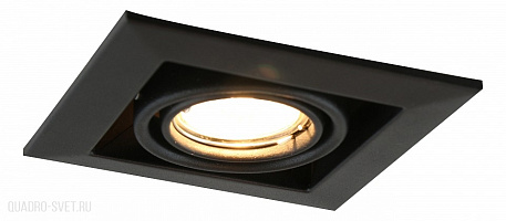 Встраиваемый светильник Arte Lamp Cardani A5941PL-1BK