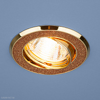 Точечный светильник Elektrostandard 611 MR16  GD золотой блеск/золото