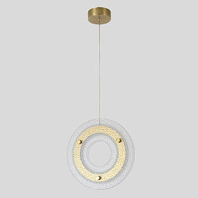Подвесной светодиодный светильник Crystal Lux DIEGO SP25W LED BRASS