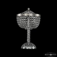 Хрустальная настольная лампа Bohemia IVELE Crystal 19281L4/25IV Ni
