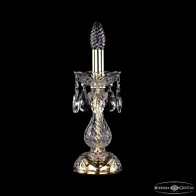 Хрустальная настольная лампа Bohemia IVELE Crystal 1400L/1-27/G