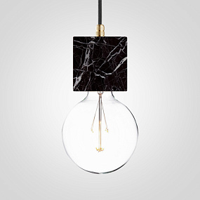 Подвесной светильник Marmor Veldi Nero Designed In 2015 Black ImperiumLoft 46.010.RU.15.LT01