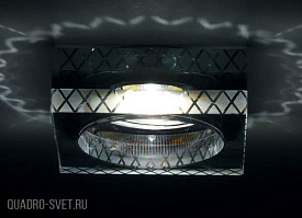 Встраиваемый светильник Donolux DL145CH/Black