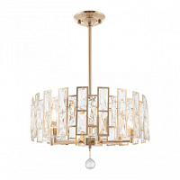 Подвесная хрустальная люстра Arte Milano 374209/6/350/470 GD